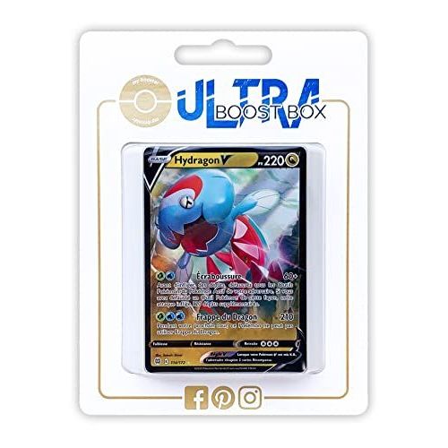Hydragon V 114 172 - Ultraboost X Epée Et Bouclier 9 - Stars Étincelantes - Coffret De 10 Cartes Pokémon Françaises