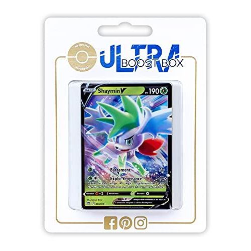 Shaymin V 13 172 - Ultraboost X Epée Et Bouclier 9 - Stars Étincelantes - Coffret De 10 Cartes Pokémon Françaises
