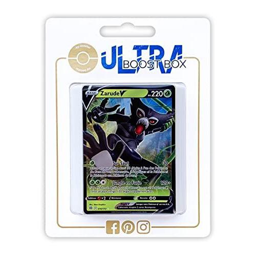 Zarude V 16 172 - Ultraboost X Epée Et Bouclier 9 - Stars Étincelantes - Coffret De 10 Cartes Pokémon Françaises