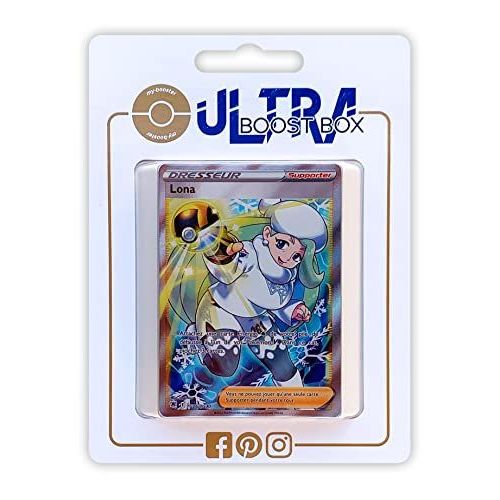 Lona Tg26 Tg30 Dresseur Full Art Secr Te - Ultraboost X Epée Et Bouclier 10 Astres Radieux - Coffret De 10 Cartes Pokémon Françaises