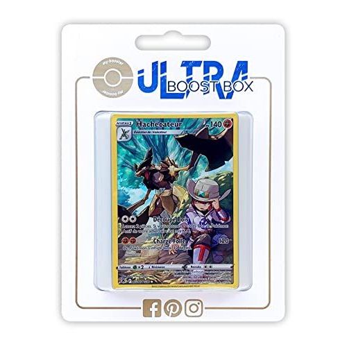 Hachécateur Tg08 Tg30 Full Art Secr Te - Ultraboost X Epée Et Bouclier 10 Astres Radieux - Coffret De 10 Cartes Pokémon Françaises
