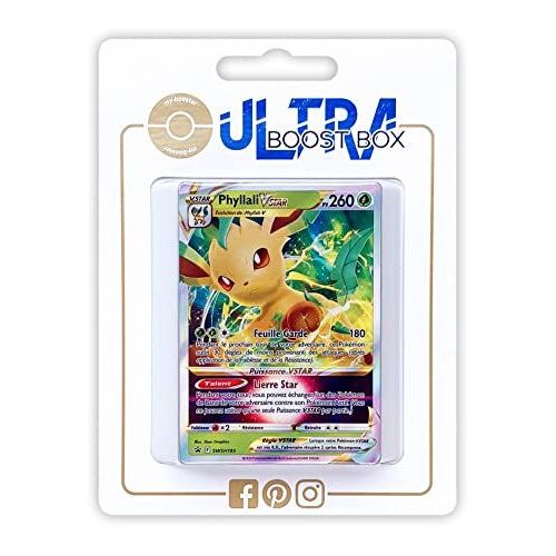 Philali Vstar Swsh195 - Ultraboost X Epée Et Bouclier 9 - Stars Étincelantes - Coffret De 10 Cartes Pokémon Françaises