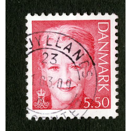 Timbre Oblitéré Danmark, 5.50