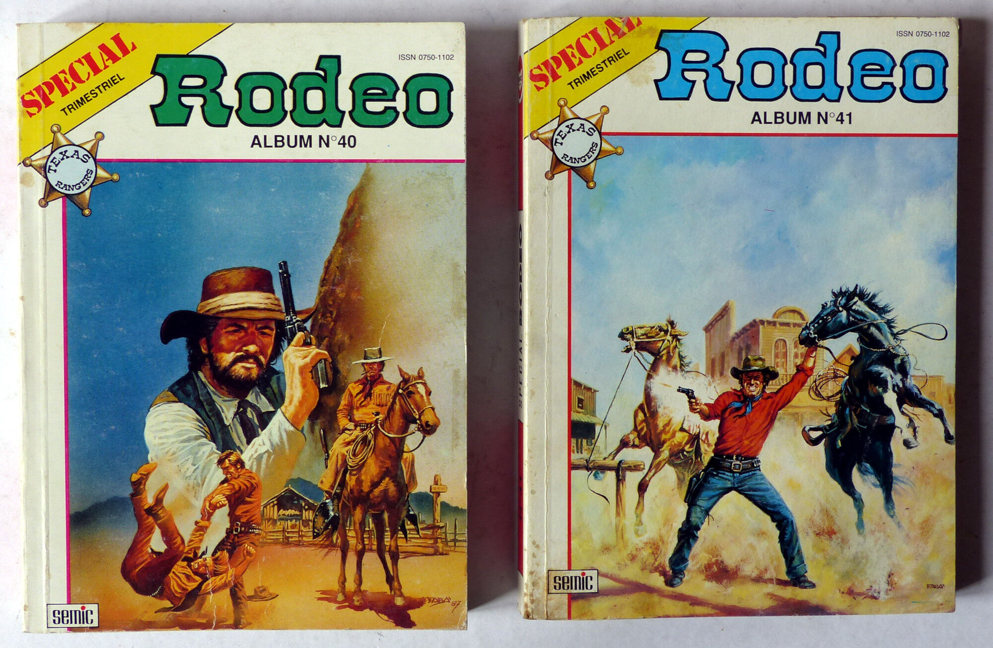 Albums Special Rodeo N°40 Et 41 (N°118-119-120 Et 121-122-123, Juin...