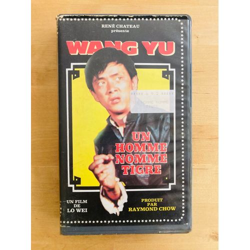 Cassette VHS Un homme nommé Tigre Wang Yu.