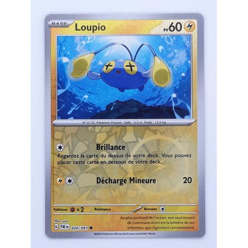 Loupio Reverse - Pokémon - Set Destinées De Paldea - 020/091 - Ev4.5 - Française