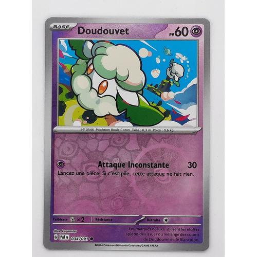 Doudouvet Reverse - Pokémon - Set Destinées De Paldea - 034/091 - Ev4.5 - Française