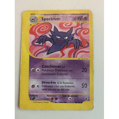 Carte Pokémon - Spectrum - 80/165 - 2002