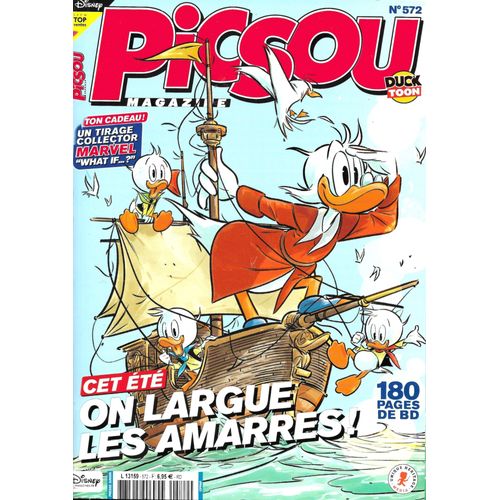 Picsou Magazine Numéro 572. Cet Été On Largue Les Amarres !