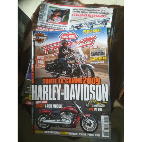 Freeway Hors Serie 57 De 2008 Harley Museum,Xr750,Xr1000,883r,Xr1200,Pmf Custom S