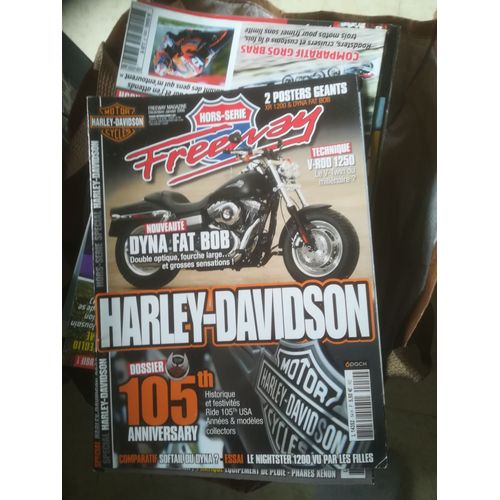 Freeway Hors Serie 54 De 2008 Dyna Fat Bob,Sportster 1200 Nightster,Dyna Custom,Fat Boy,Street Glide Mercedes,Street Bob,Xr750