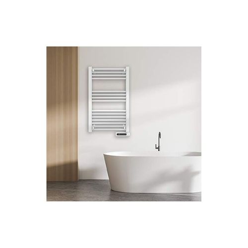 Cecotec Porte-serviettes électrique Ready Warm 9100 Smart Towel White Puissance 500 W, écran LED, contrôle tactile, 3 modes de fonctionnement, température réglable.