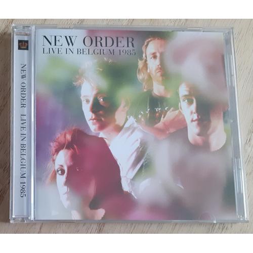 Rare Cd New Order "Live In Belgium 1985" Concert Belgique