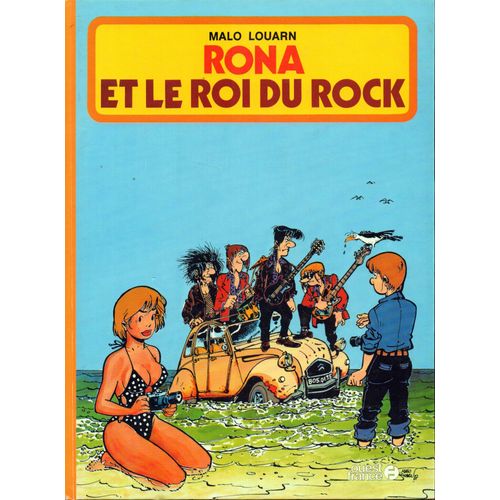 Rona Et Le Roi Du Rock / Malo Louarn / Ouest France Mai 1987