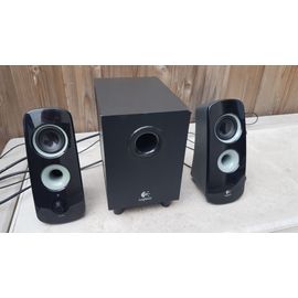 enceintes 2.1 PC (ordinateur) Logitech Z323 30 Watts caisson de basse