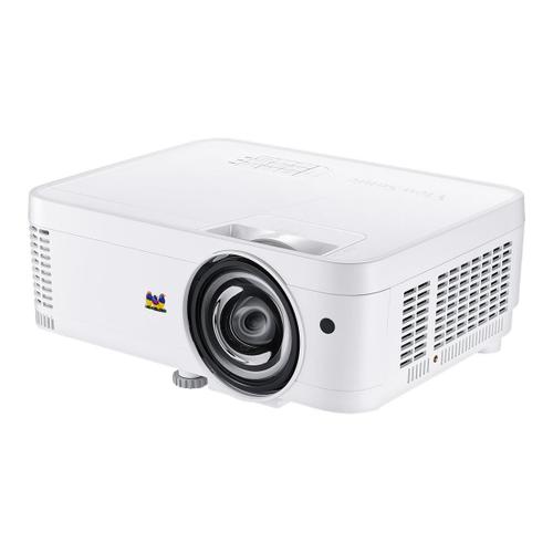 ViewSonic PS600W - Projecteur DLP - 3D - 3700 ANSI lumens - WXGA (1280 x 800) - 16:10 - 720p - objectif fixe à focale courte