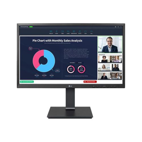 LG 24BP750C-B - Écran LED - 24" (23.8" visualisable) - 1920 x 1080 Full HD (1080p) @ 75 Hz - IPS - 250 cd/m² - 1000:1 - 5 ms - HDMI, DisplayPort, USB-C - haut-parleurs - noir
