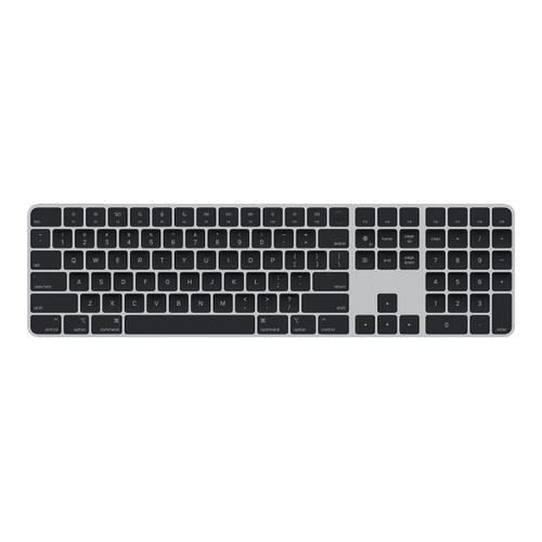 Apple Magic Keyboard with Touch ID and Numeric Keypad - Clavier - Bluetooth, USB-C - QWERTY - Anglais US - clés noires