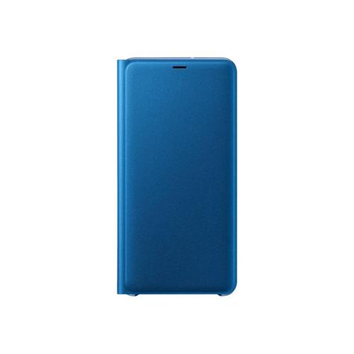 Samsung Wallet Cover Ef-Wa750 - Étui À Rabat Pour Téléphone Portable - Bleu - Pour Galaxy A7 (2018)