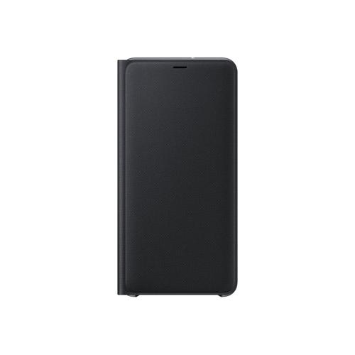 Samsung Wallet Cover Ef-Wa750 - Étui À Rabat Pour Téléphone Portable - Noir - Pour Galaxy A7 (2018)