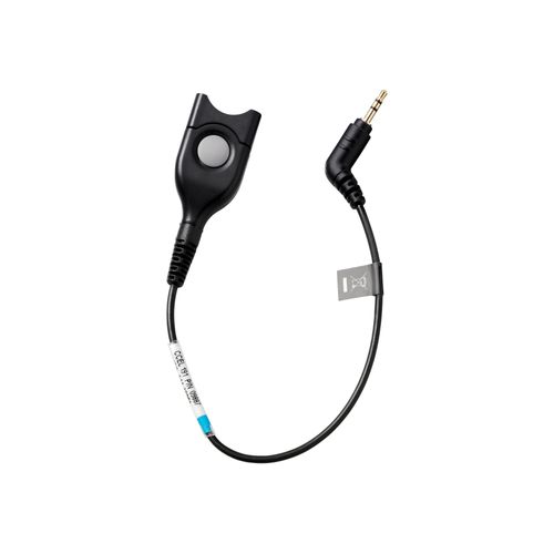 EPOS CCEL 191 - Câble pour casque micro - EasyDisconnect pour jack micro 3 pôles mâle - câble inférieur standard