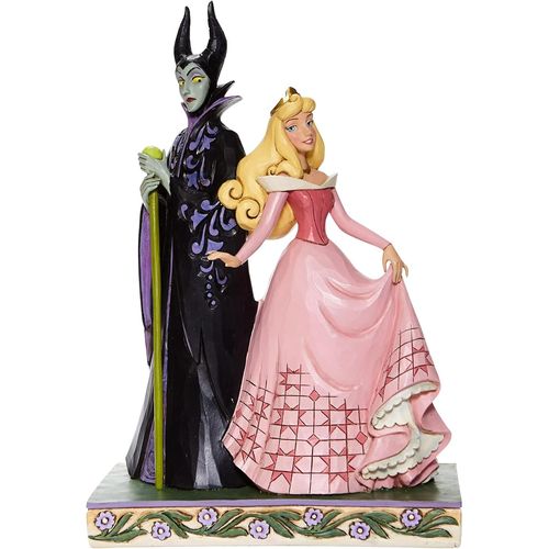 Jim Shore Aurore Et Maléfique Disney Traditions