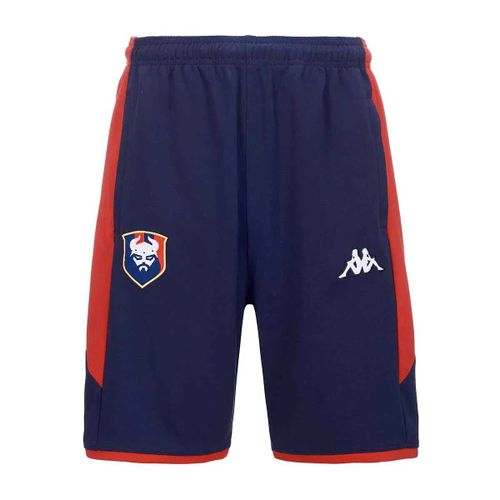 Short Alozip 7 Stade Malherbe Caen Homme Bleu Rouge