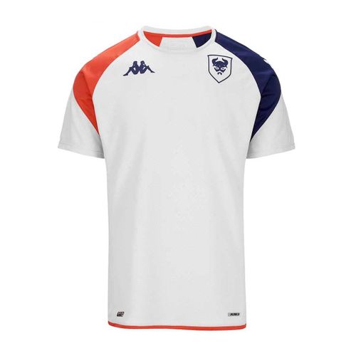 Maillot Abou Pro 7 Stade Malherbe Caen Football Homme Blanc