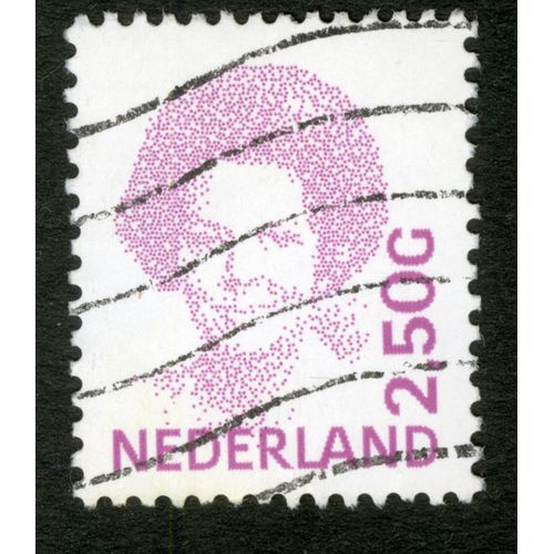 Timbre Oblitéré Nederland, 2.50 G