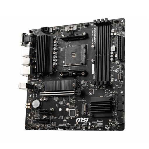 MSI B550M PRO-VDH - Carte-mère - micro ATX - Socket AM4 - AMD B550 ...