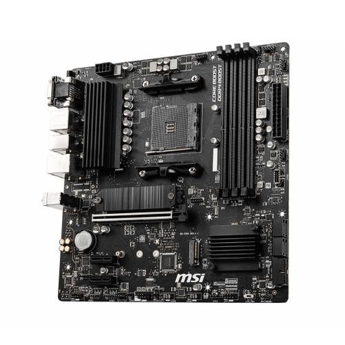 MSI B550M PRO-VDH - Carte-mère - micro ATX - Socket AM4 - AMD B550 Chipset - USB-C Gen1, USB 3.2 Gen 1 - Gigabit LAN - carte graphique embarquée (unité centrale requise) - audio HD (8 canaux)