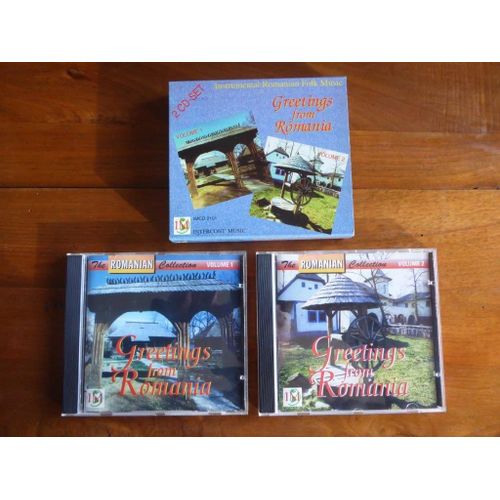 Greetings From Romania En 2 Volumes - Musique Instrumentale Traditionnelle - Roumanie - Balkans