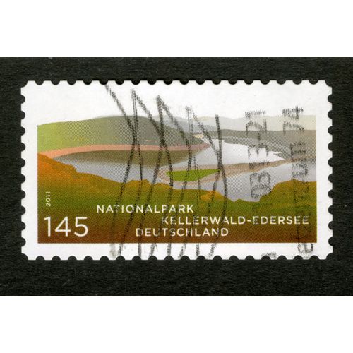Timbre Oblitéré Deutschland, Nationalpark Kellerwald - Edersee, 2011, 145