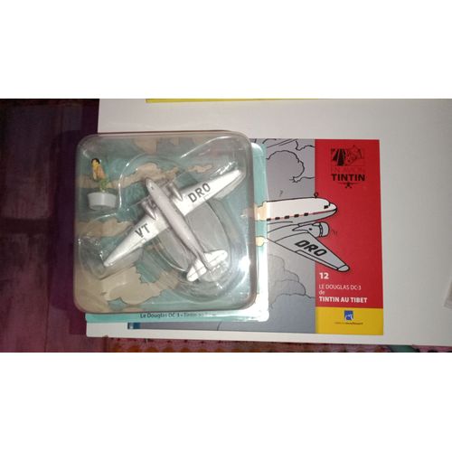 En Avion Tintin N°12