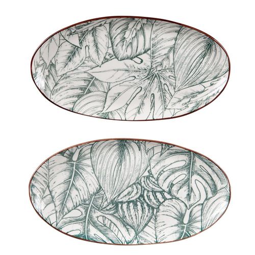 Plat Ovale Paraguay 25x13 Cm (1 Modèle Aléatoire)