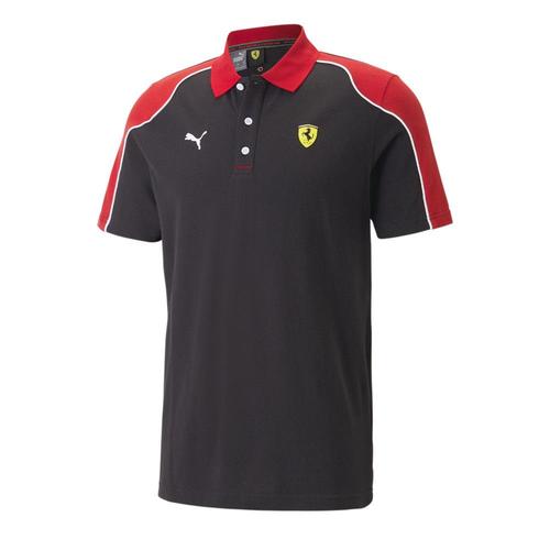 Polo Noir Homme Puma Scuderia Ferrari Race