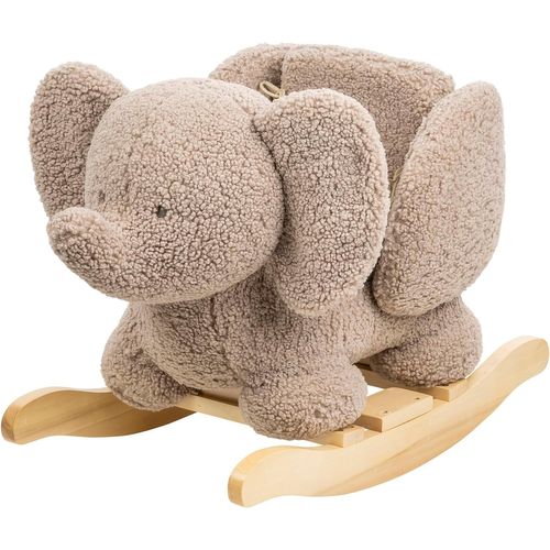 Bascule Teddy L'éléphant Taupe