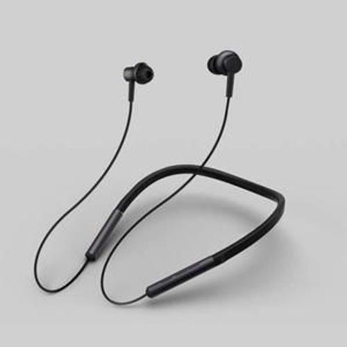 Xiaomi MI BLUETOOTH NECKBAND - Écouteurs avec micro - intra-auriculaire - tour de cou - Bluetooth - sans fil - noir
