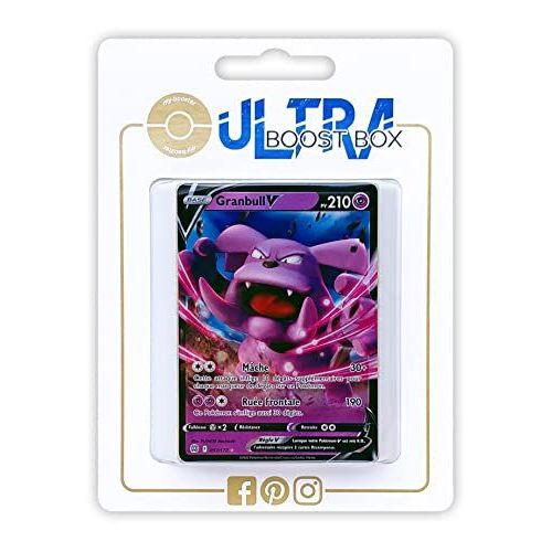 Granbull V 57 172 - Ultraboost X Epée Et Bouclier 9 - Stars Étincelantes - Coffret De 10 Cartes Pokémon Françaises