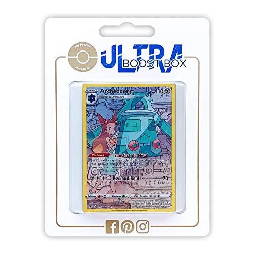 Archéodong Tg11 Tg30 Full Art Secr Te - Ultraboost X Epée Et Bouclier 10 Astres Radieux - Coffret De 10 Cartes Pokémon Françaises