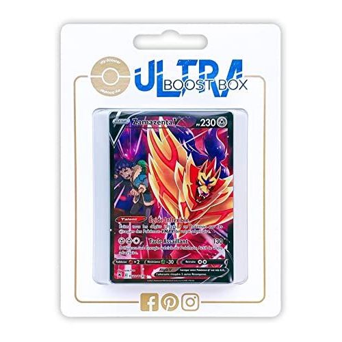 Zamazenta V Tg22 Tg30 Full Art Alternative Secr Te - Ultraboost X Epée Et Bouclier 10 Astres Radieux - Coffret De 10 Cartes Pokémon Françaises