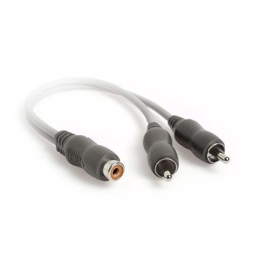 Techlink Wires1st Câble prise Stéréo 3,5 mm vers 2 connecteurs stéréo 3,5 mm 0,3 m Import Royaume Uni