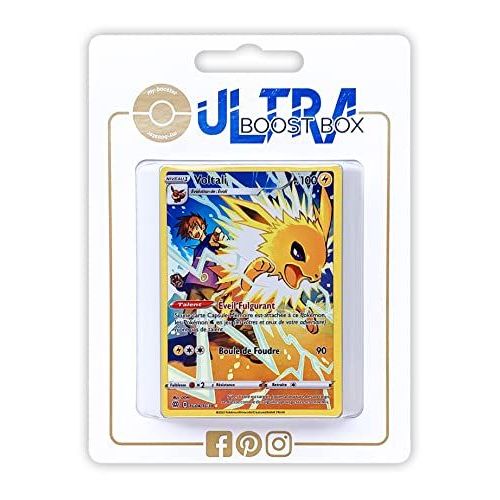 Voltali Tg04 Tg30 Full Art Secr Te - Ultraboost X Epée Et Bouclier 9 - Stars Étincelantes - Coffret De 10 Cartes Pokémon Françaises