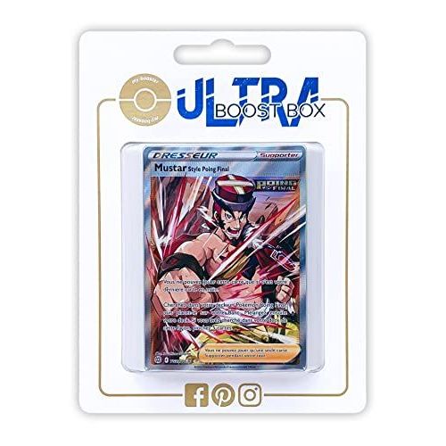 Mustar Style Poing Final Tg28 Tg30 Full Art Secr Te - Ultraboost X Epée Et Bouclier 9 - Stars Étincelantes - Coffret De 10 Cartes Pokémon Françaises