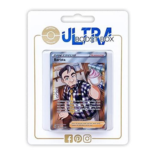 Barista Tg25 Tg30 Full Art Secr Te - Ultraboost X Epée Et Bouclier 9 - Stars Étincelantes - Coffret De 10 Cartes Pokémon Françaises