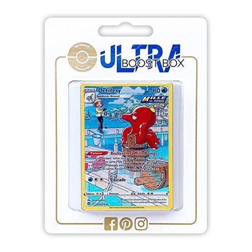 Octillery Tg03 Tg30 Full Art Mille Poings Secr Te - Ultraboost X Epée Et Bouclier 9 - Stars Étincelantes - Coffret De 10 Cartes Pokémon Françaises