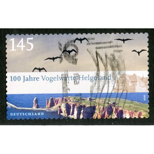 Timbre Oblitéré Deutschland, 100 Jahre Vogelwarte Helgoland, 2010, 145