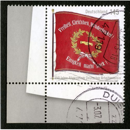 Timbre Oblitéré Deutschland, 150 Jahre Allgemeiner Deutscher Arbeiterverein, 2013, 145