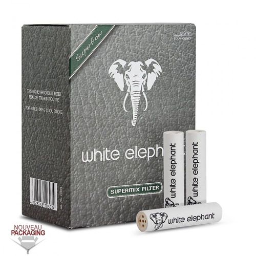 filtres white elephant pour pipes 9 mm