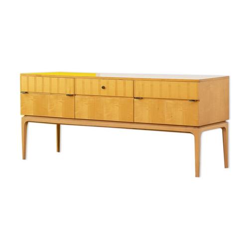 Enfilade Scandinave 128 Cm Marron